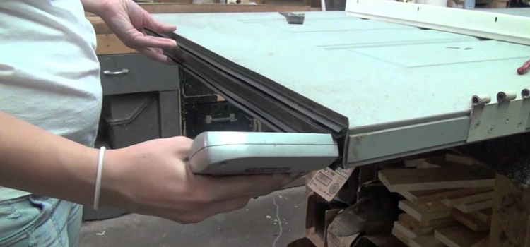 damaged steel door repair Woodside