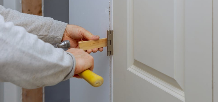 fiberglass entry door repair in Woodside